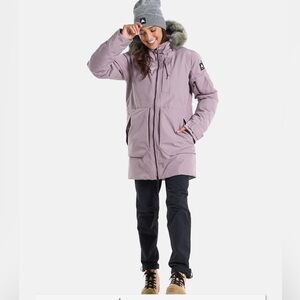 Burton Saxton Parka Jacket size M like new